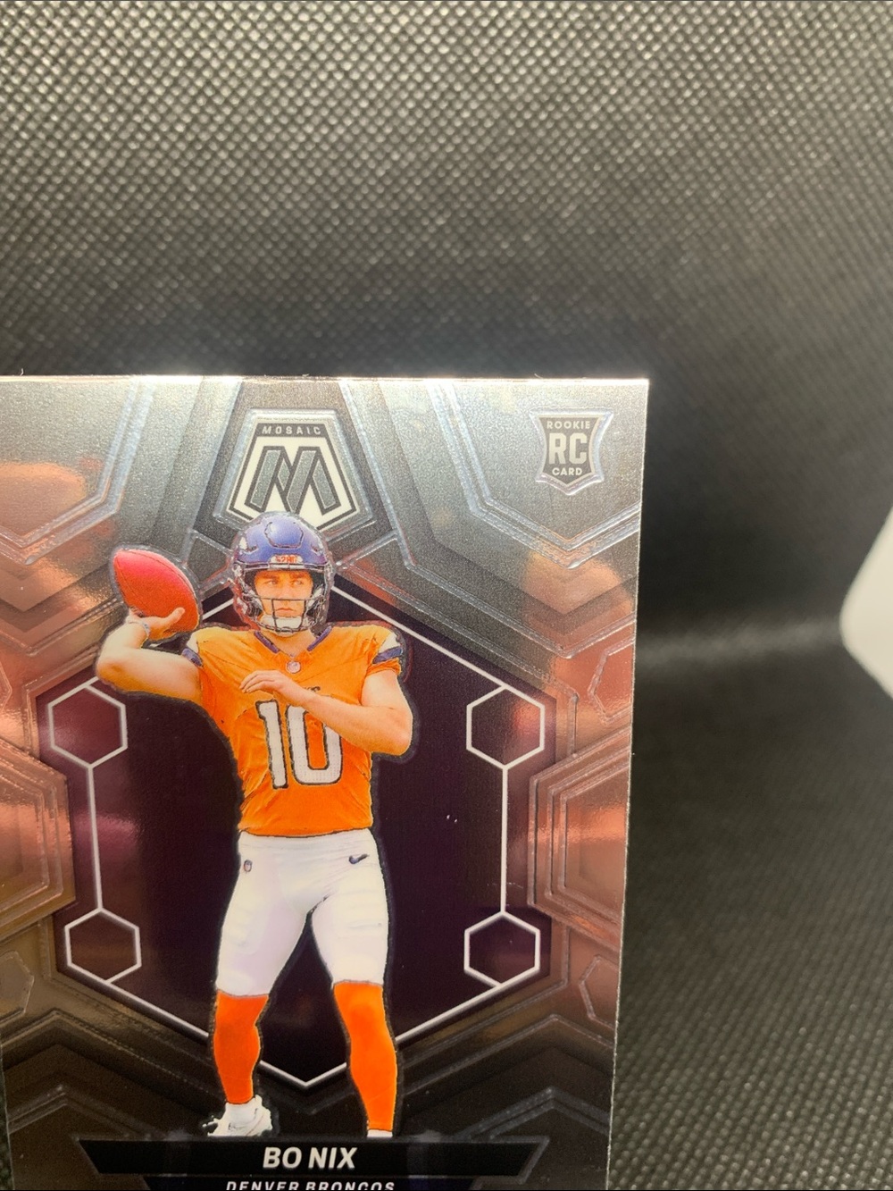 Bo Nix 2024 Panini Rookie Card & Topps Card Denver Broncos AllStar Mint In Case - Picture 4 of 7